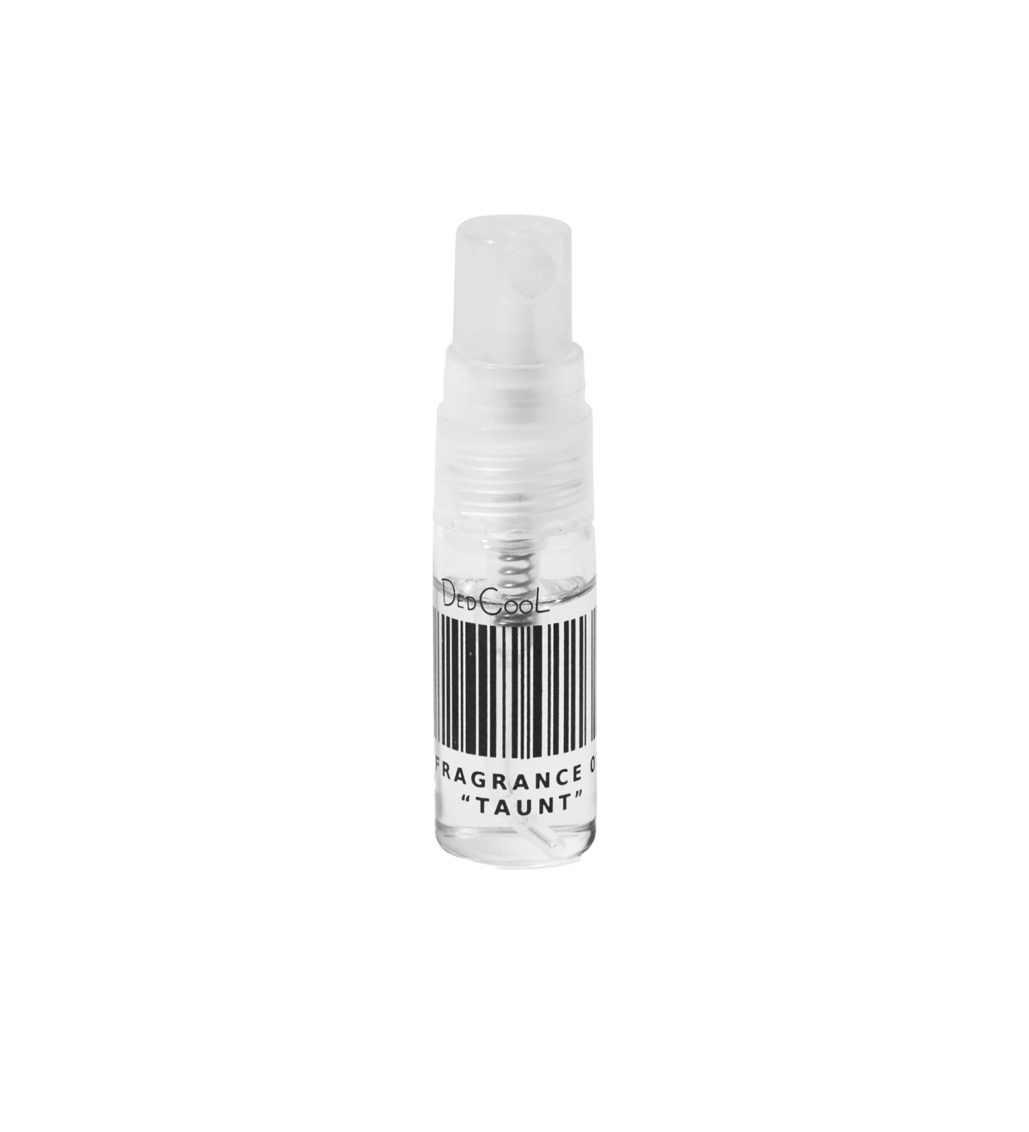 DedCool - Genderless + Vegan Eau de Parfum Sample | Clean Non-Toxic Fragrance For All (Fragrance 01 ''TAUNT 3ml) 0.10 Fl Oz (Pack of 1) Fragrance 01 "TAUNT" - Buy Online on GoSupps.com
