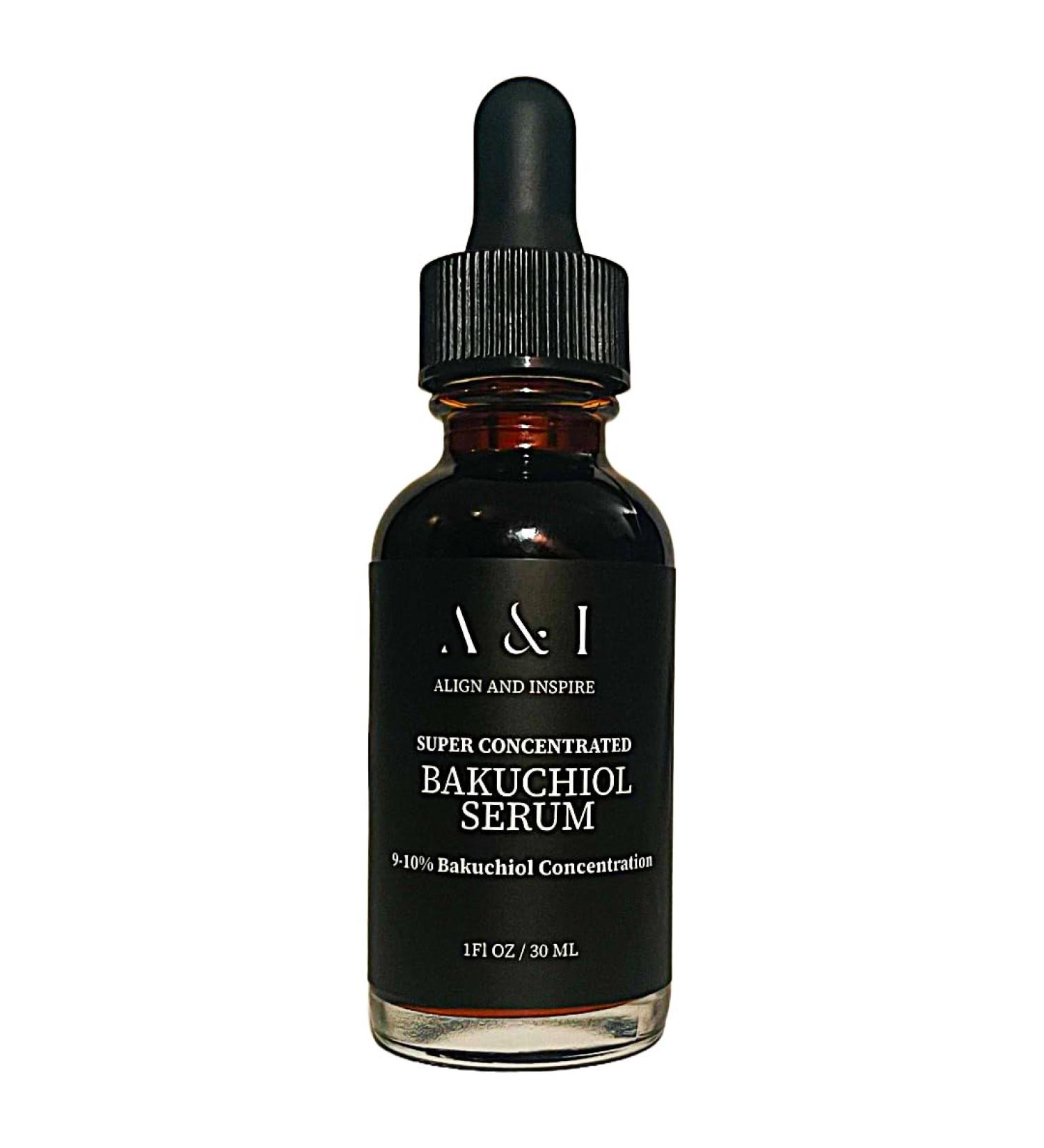 100% Pure Cold Pressed Bakuchiol Serum 1 oz Plant-Based Natural Retinol Alternative - Buy Online on GoSupps.com