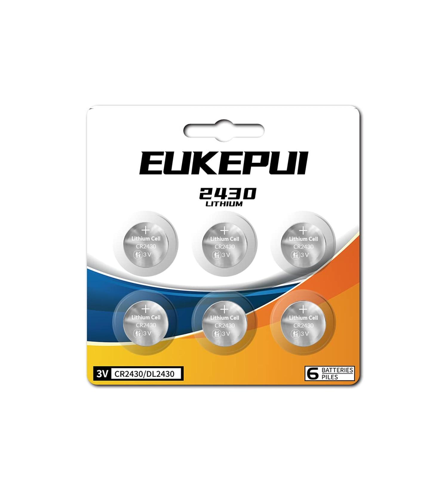 CR2430 /DL2430 3V Lithium Battery -6 Count - Buy Online on GoSupps.com