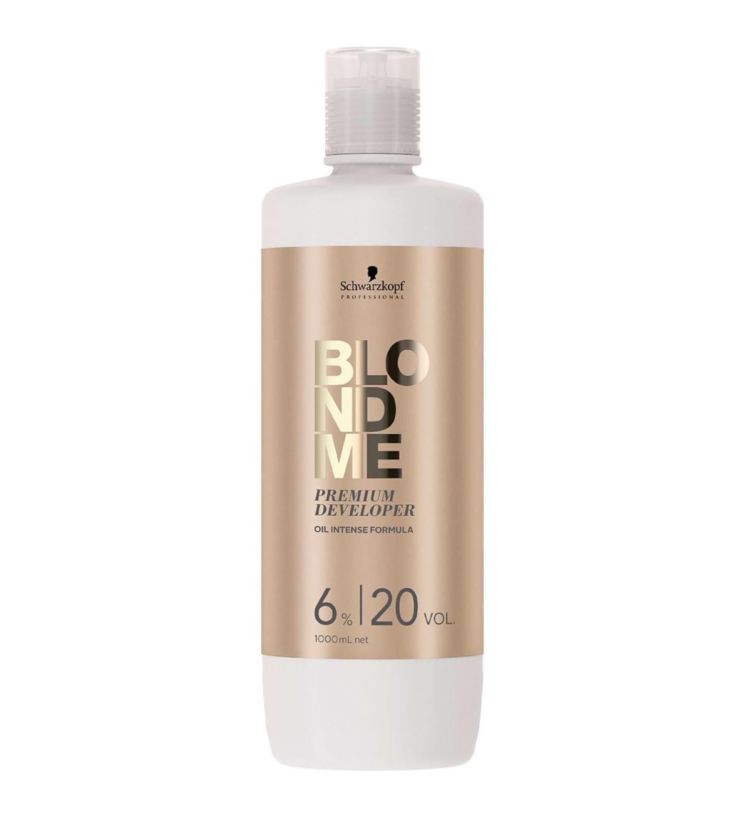 Schwarzkopf BlondMe Color Premium Developer 6% 1000ml - ossigeno