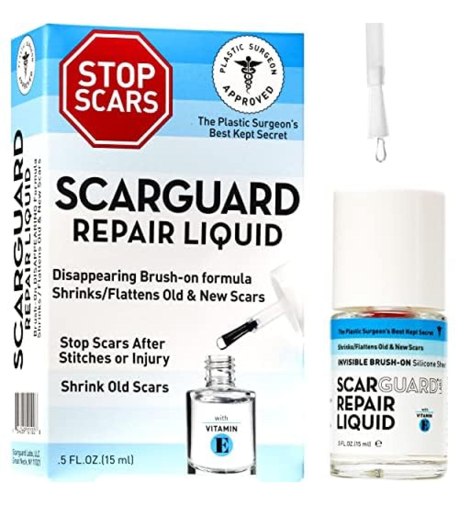 Scarguard MD Liquid SG5 Technology Scar Treatment - 0.5 oz Pack of 3 - Packaging may vary