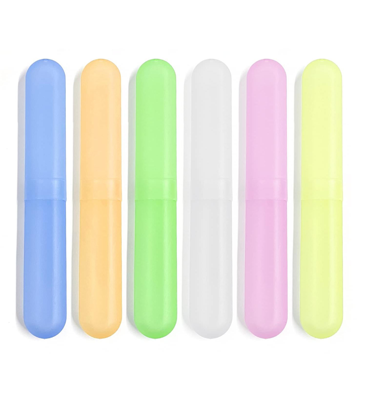 Buy Siege 6 Colorful Portable Toothbrush Case - Bacterial-Free & Stable Organizer - Ideal for Everyday Use - Blue Pocket Size - Buy Online on GoSupps.com