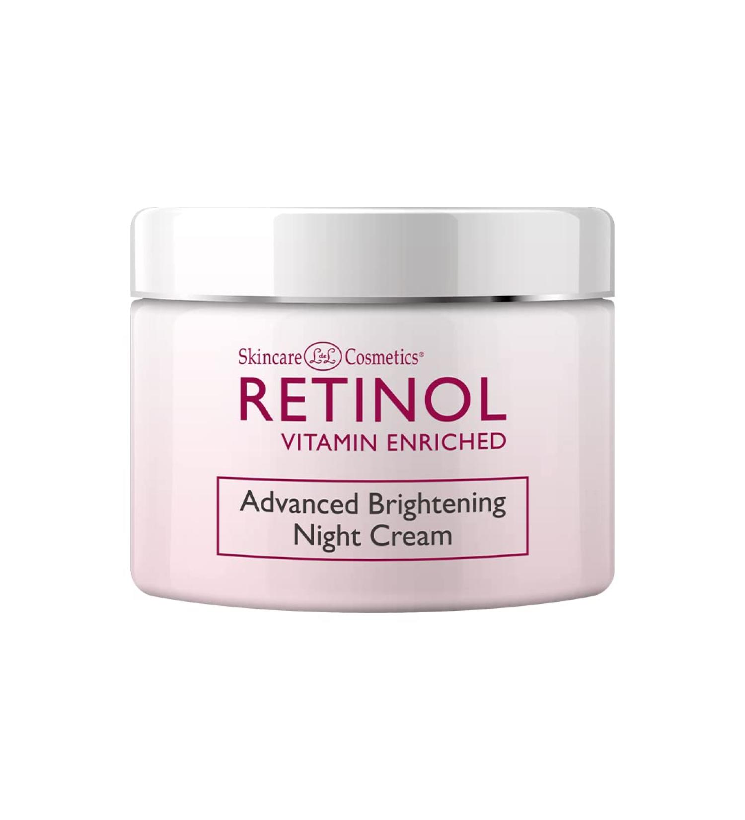 Retinol Advanced Brightening Night Cream - Restores Youthful Radiance & Evens Skin Tone | Anti-Aging Benefits for Smoother, Softer Skin - Buy Online on GoSupps.com