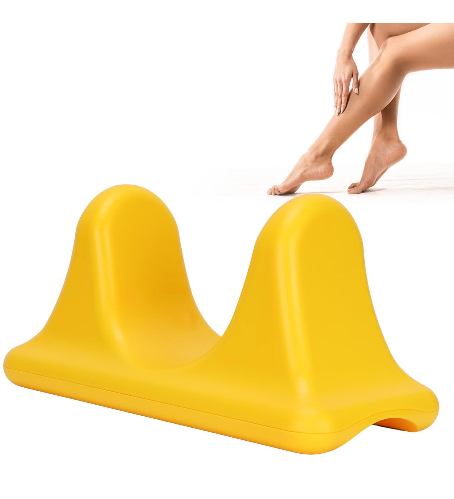 Brnoo PSOAS Massage Device - Multifunctional Portable Buttock Muscle Relaxation Massager for Deep Tissue and PSOAS Release - Yellow - Buy Online on GoSupps.com