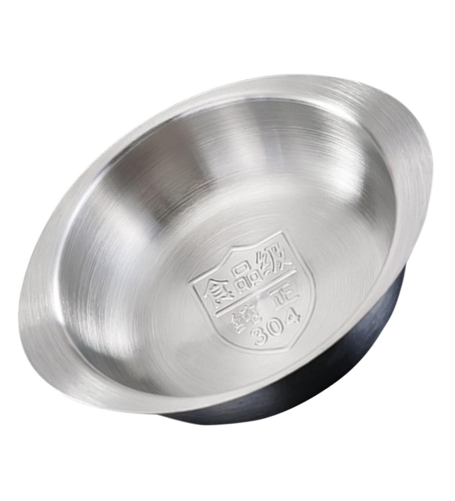 Zerodeko Stainless Steel Soy Sauce Dish Soy Sauce Bowls Soy Sauce Dispenser Small Condiment Bowls Metal Sauce Bowls Stainless Bowls Sauce Containers Travel Pickles Portable re-usable 9.50X8.00X5.50CM Silver - Buy Online on GoSupps.com