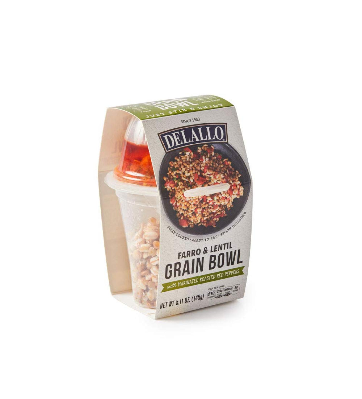 DeLallo Farro & Lentil Grain Bowl (6 pack)