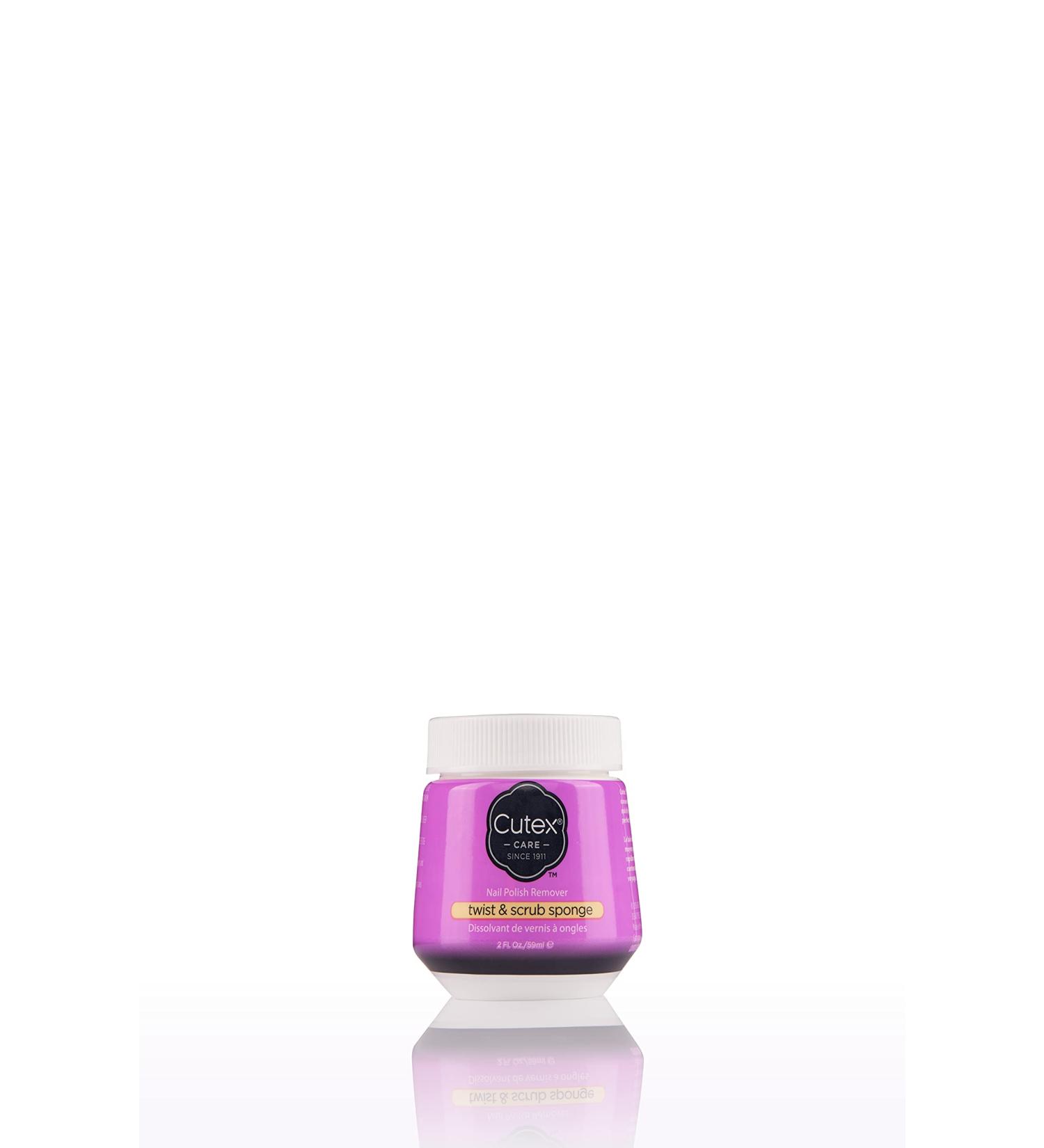 Cutex Twist & Scrub Remover Jar - 2 fl oz (59 ml) - Pack of 1 - Buy Online on GoSupps.com