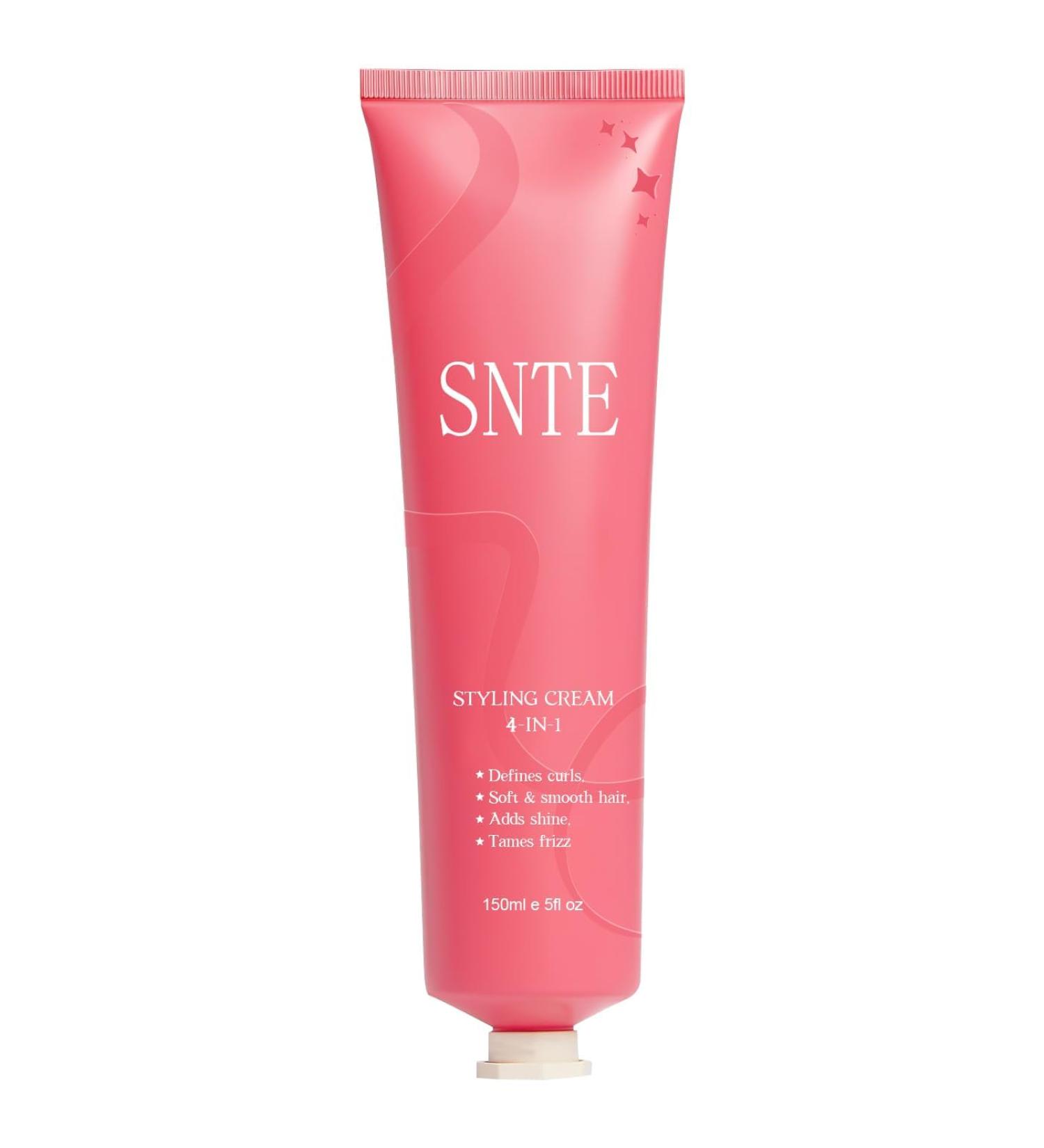 4-in-1 Styling Cream for Flyaways | Non-Greasy Hair Smoothing & Shine | No White Flakes Curl Cream | 5 Oz Hair Tamer - International Shipping Available - Buy Online on GoSupps.com