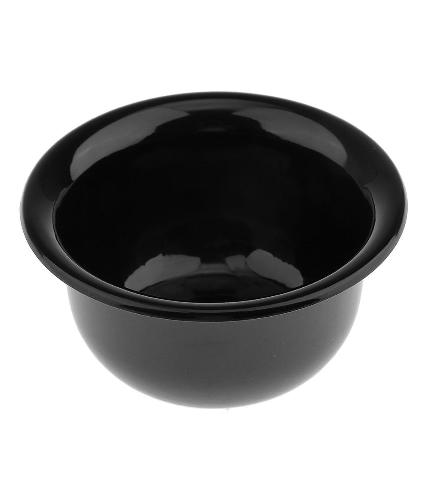 Premium Black Shaving Bowl & Soap Set | International Shipping Available - Ultimate Shaving Experience - Buy Online on GoSupps.com