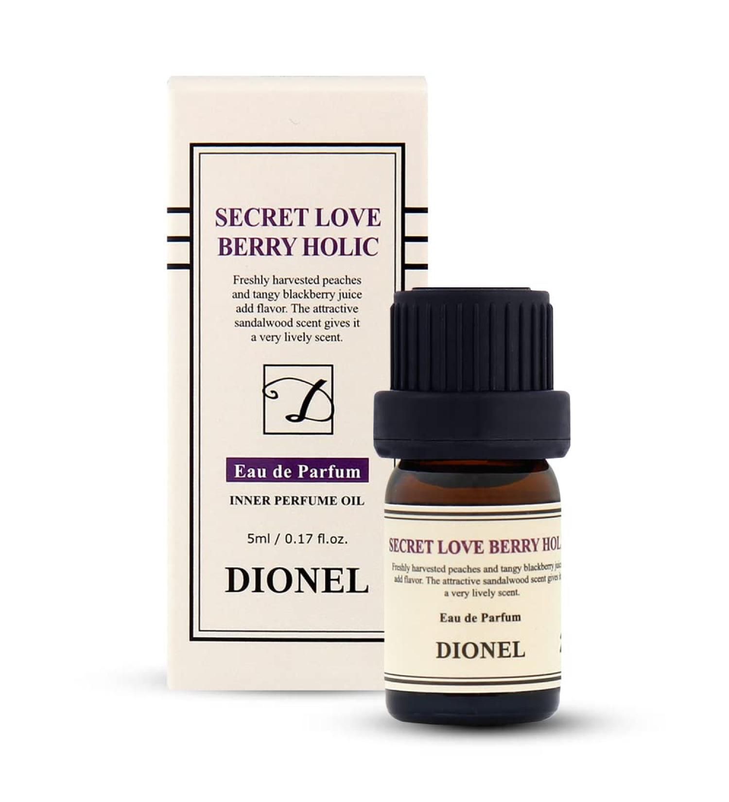 Dionel Secret Love Berry Holic inner perfume fragrance oil for underwear women Long-lasting feminine Refreshing berry scent 5ml/0.17fl.oz - Buy Online on GoSupps.com