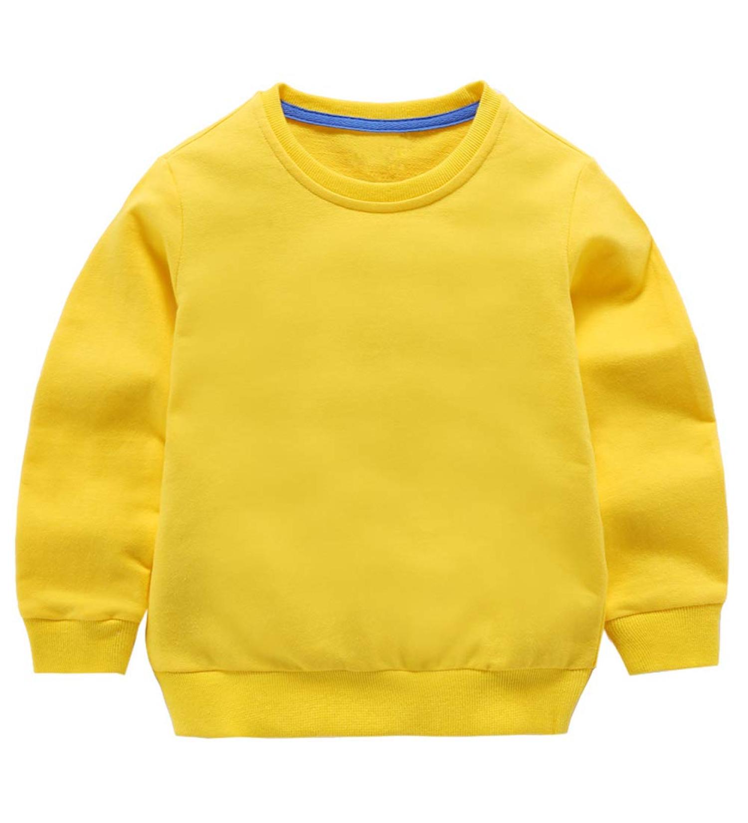 Taigood Boys Cotton Sweatshirt | Long Sleeve T-Shirt Pullover | Ages 1-7 Years | Yellow | Autumn/Winter - Buy Online on GoSupps.com