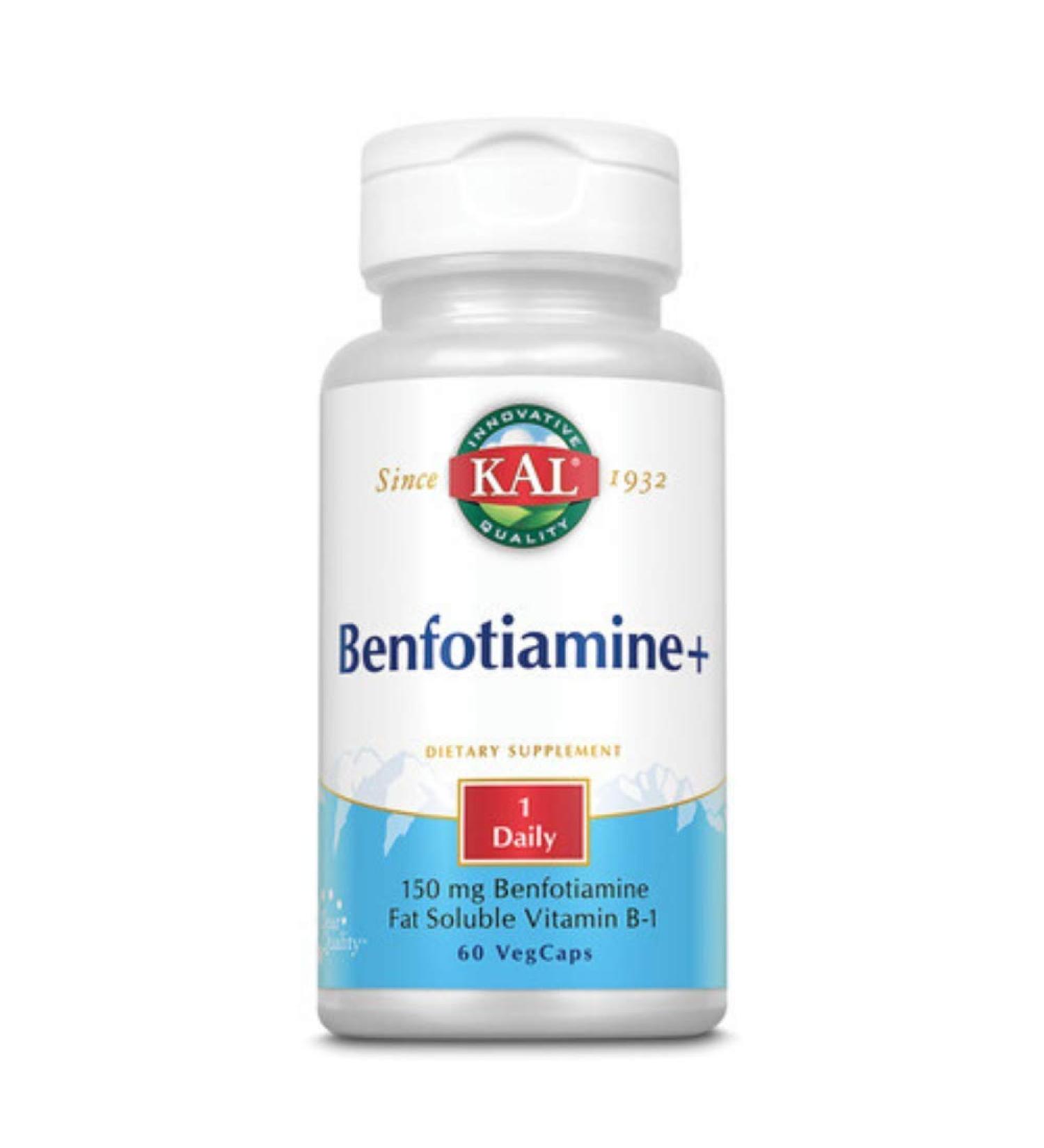 Kal 150 Mg Benfotiamine Plus Tablets 60 Count
