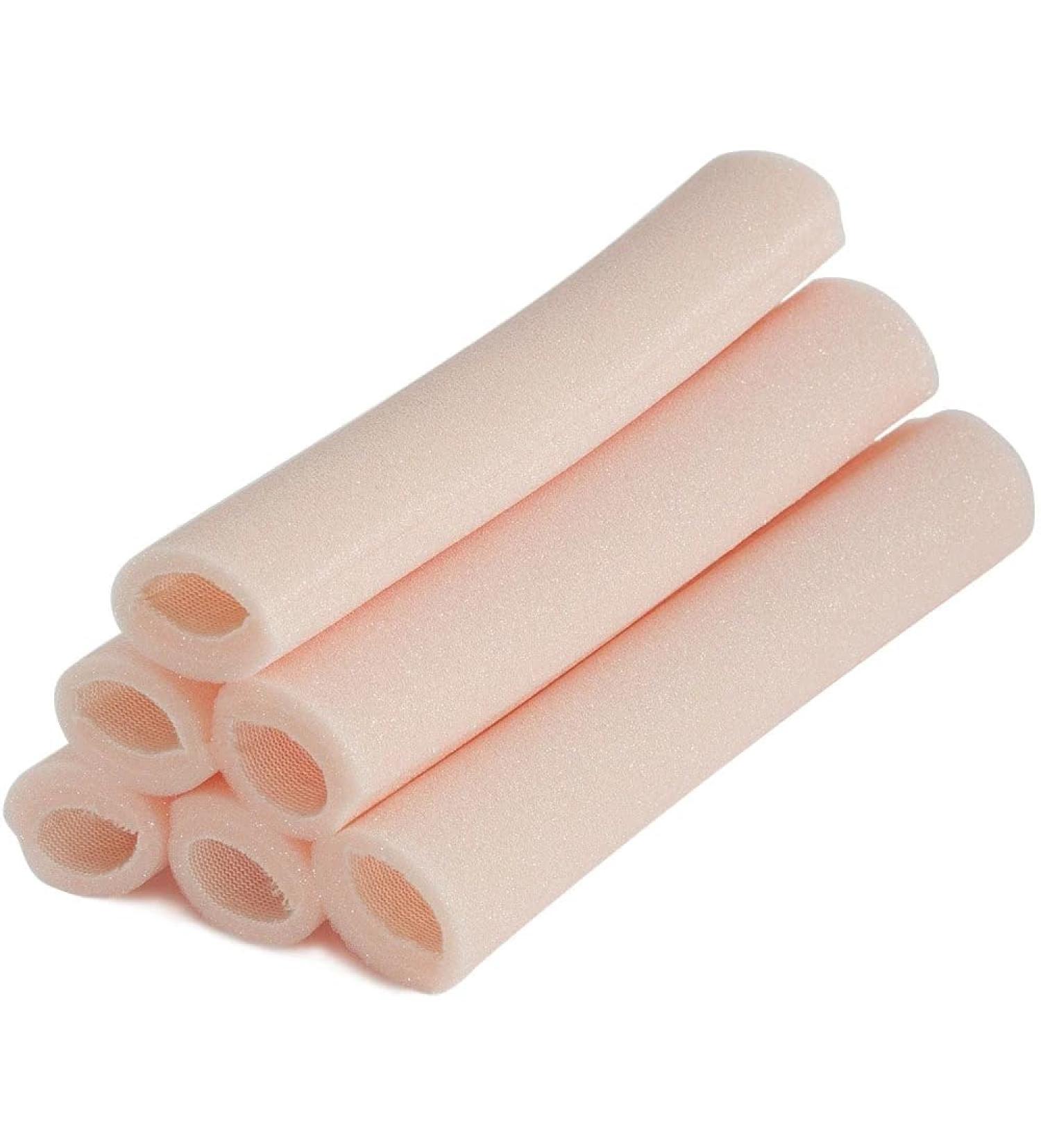 Toe protection made of foam and tubular foam for corns and bale toes 1 x 25 cm length with overlap size CX 21 mm
