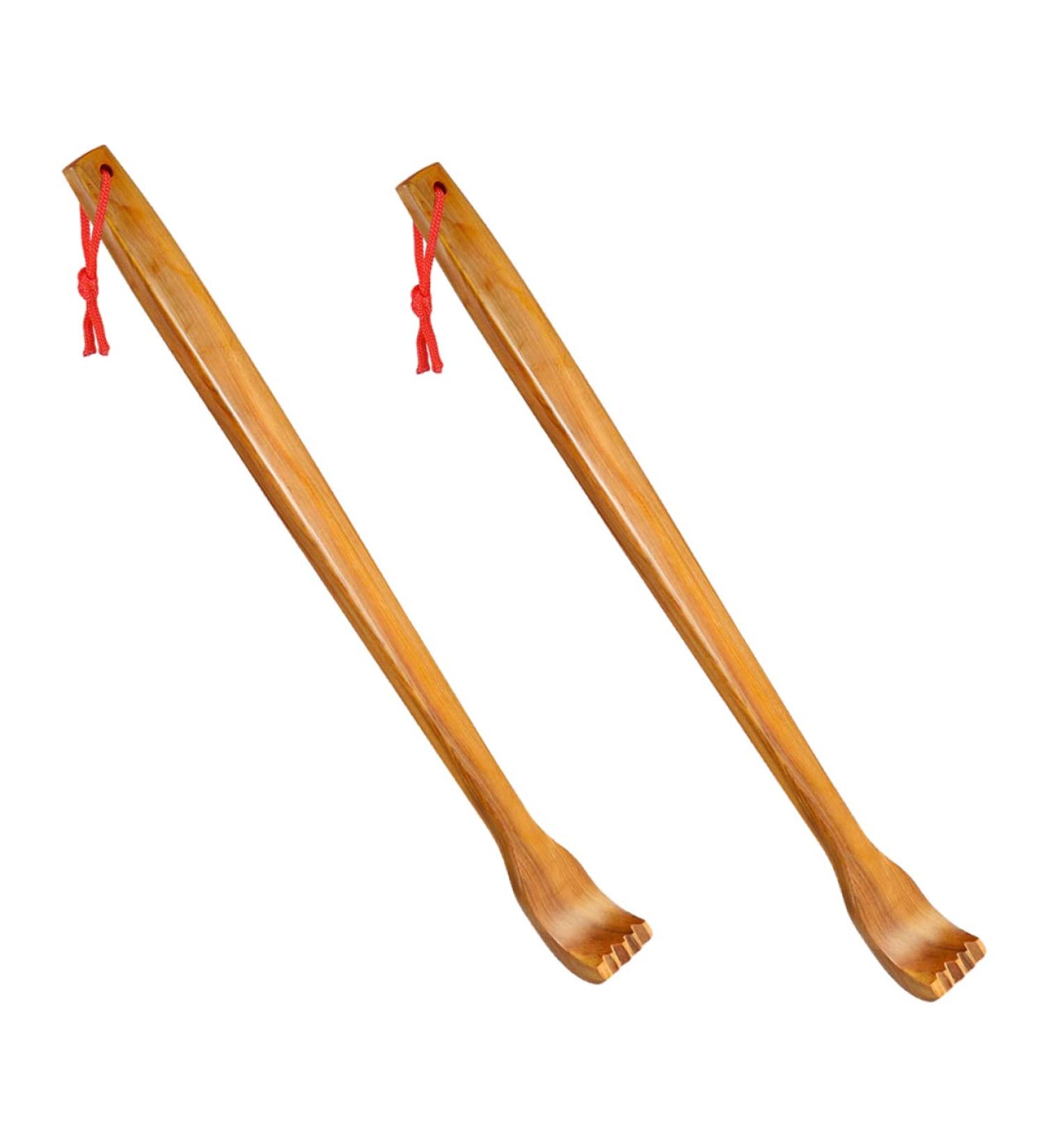 Beavorty 2-in-1 Wooden Massage Device - Natural Itch Relief & Body Scratcher - Perfect Travel Tool - Buy Online on GoSupps.com