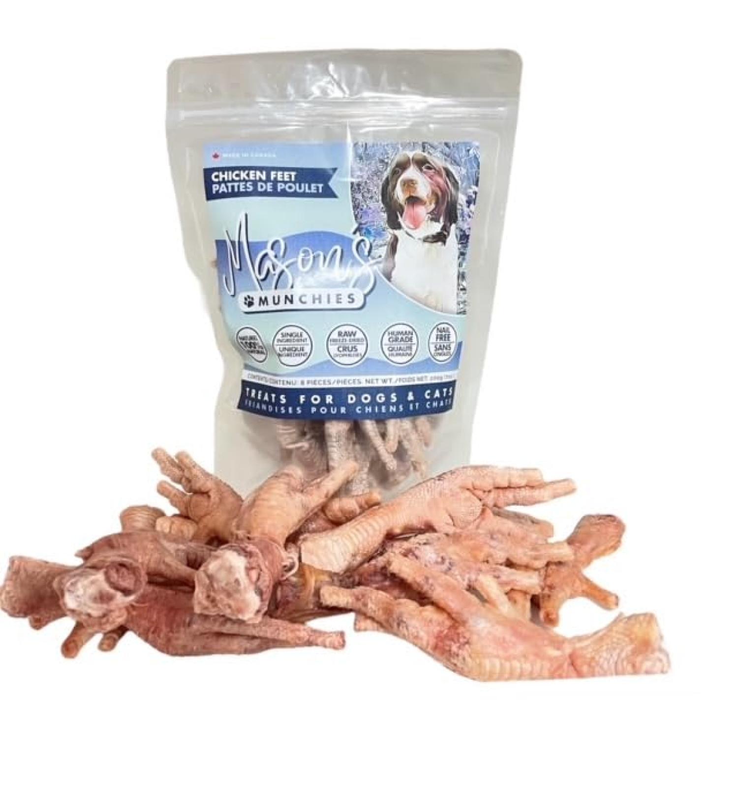 Freeze-Dried Chicken Feet/Nail Free/ 100% Natural/Single Ingredient/Raw Freeze-Dried/Human Grade - Buy Online on GoSupps.com