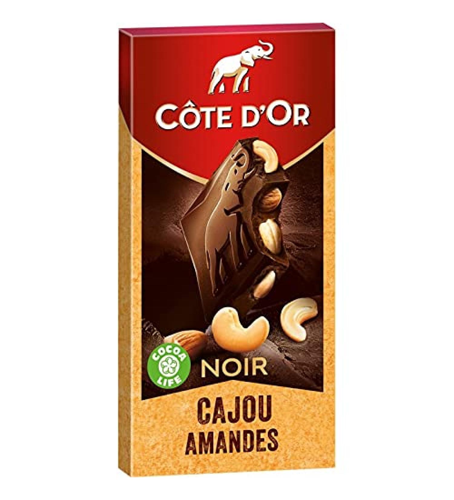 Cote D Or Dark chocolate cashew almonds COTE D'OR