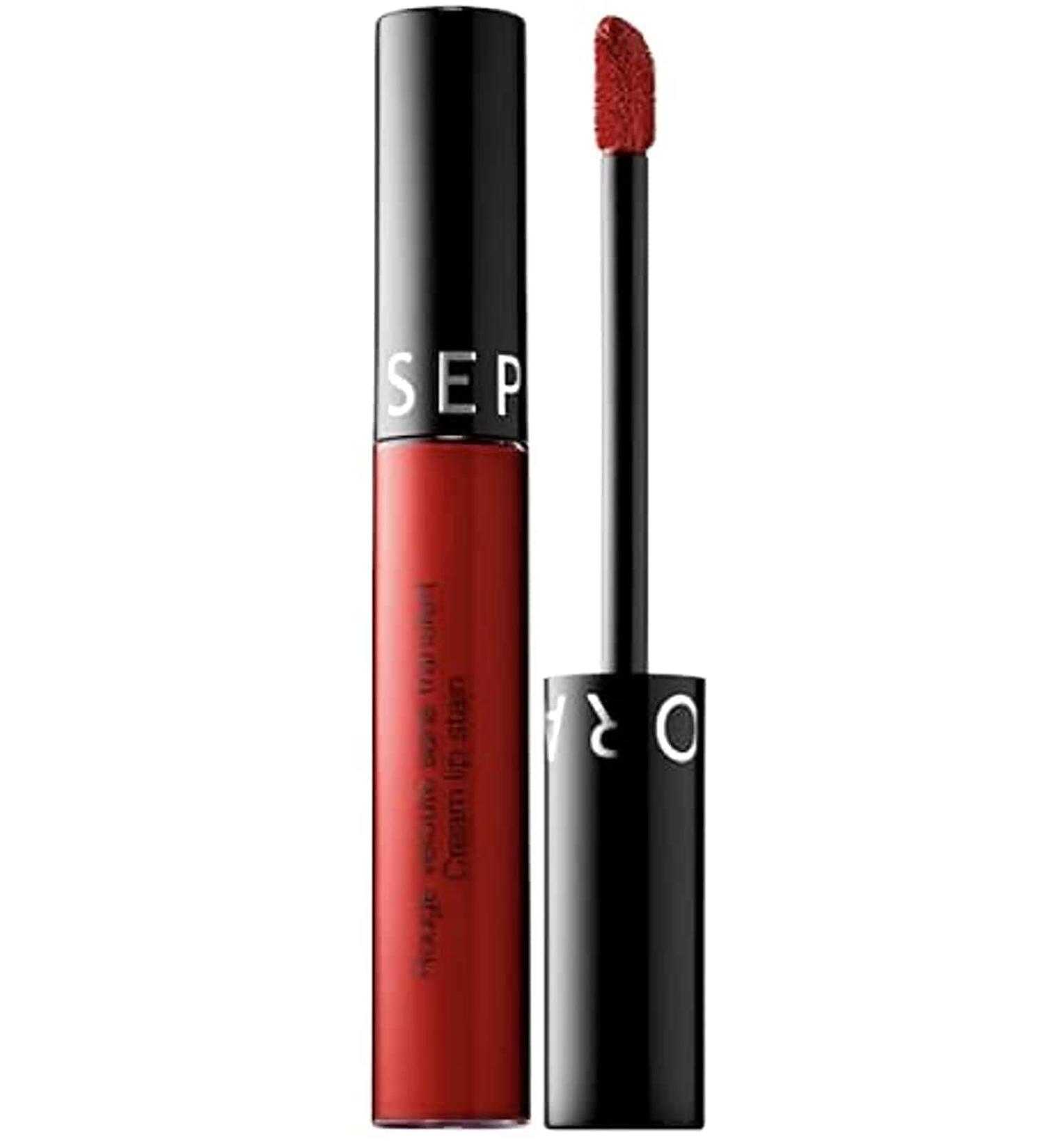 SEPHORA COLLECTION Cream Lip Stain Liquid Lipstick 97 Red Desert Long Lasting Matte Lip Color