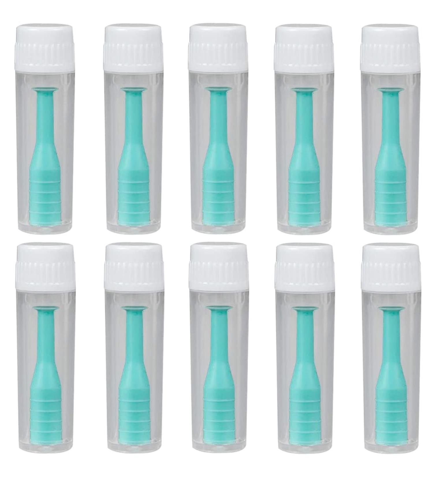 Buy 10 Pack Scleral Plunger - Hard Contact Lens Inserter & Remover Suction Stick for Easy Use | International Shipping Available - Buy Online on GoSupps.com