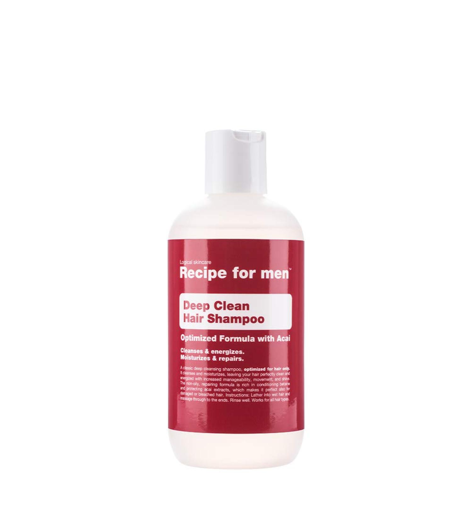 Recipe for men Deep Cleansing Shampoo for Hair 1 Unit