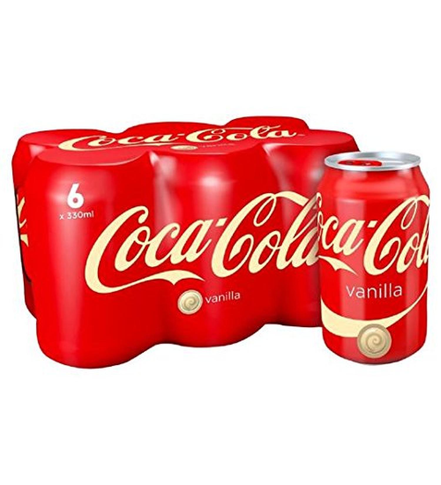 Vanilla Coke Coca-Cola Vanilla 6 x 330 ml