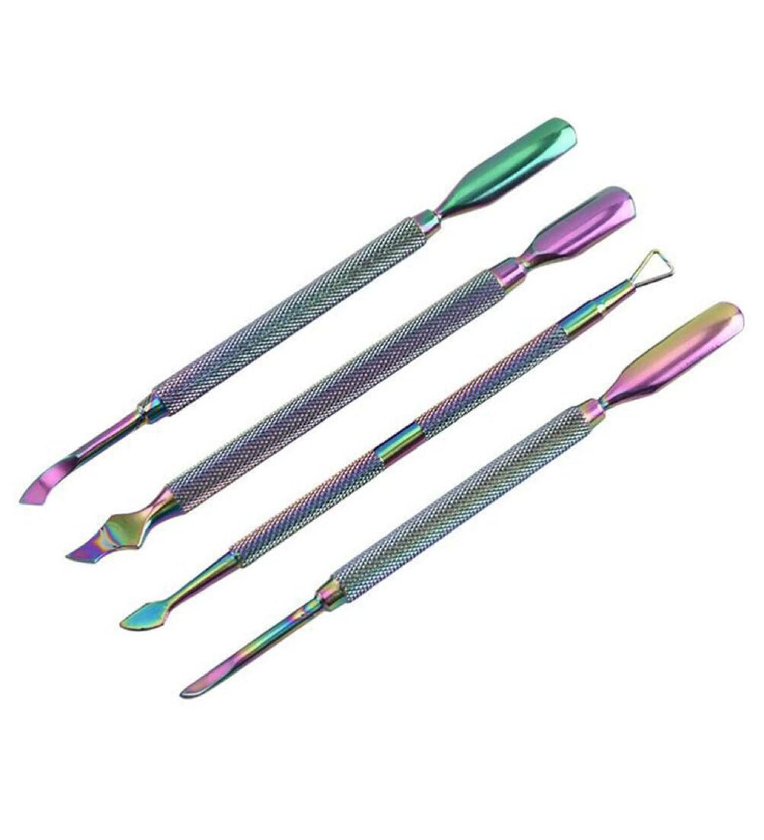 FOMIYES 1 cuticle trimmer metal cuticle pusher Spoon Nail Cleaner Nail Care Kit cuticle pusher kit nail cuticle tool cuticle remover kit cuticle scraper cuticle spoon nail tool pedicure - Buy Online on GoSupps.com
