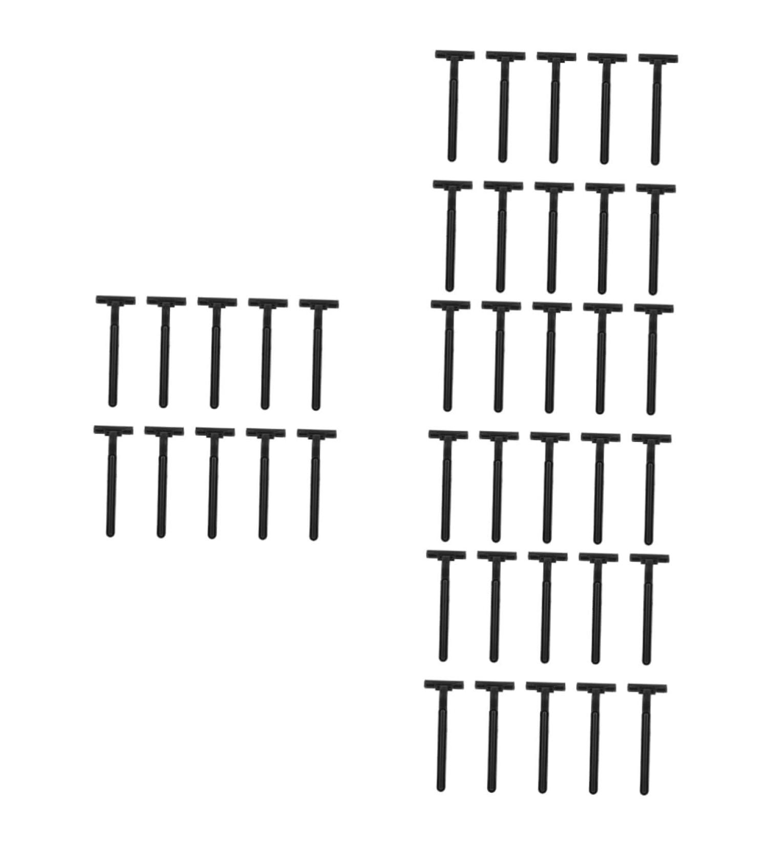 Minkissy 40 STK Waterproof Hair Removal Clipper & Manual Epilator for Men - Arm Hair Trimmer & Plastic Shave Razor - Buy Online on GoSupps.com