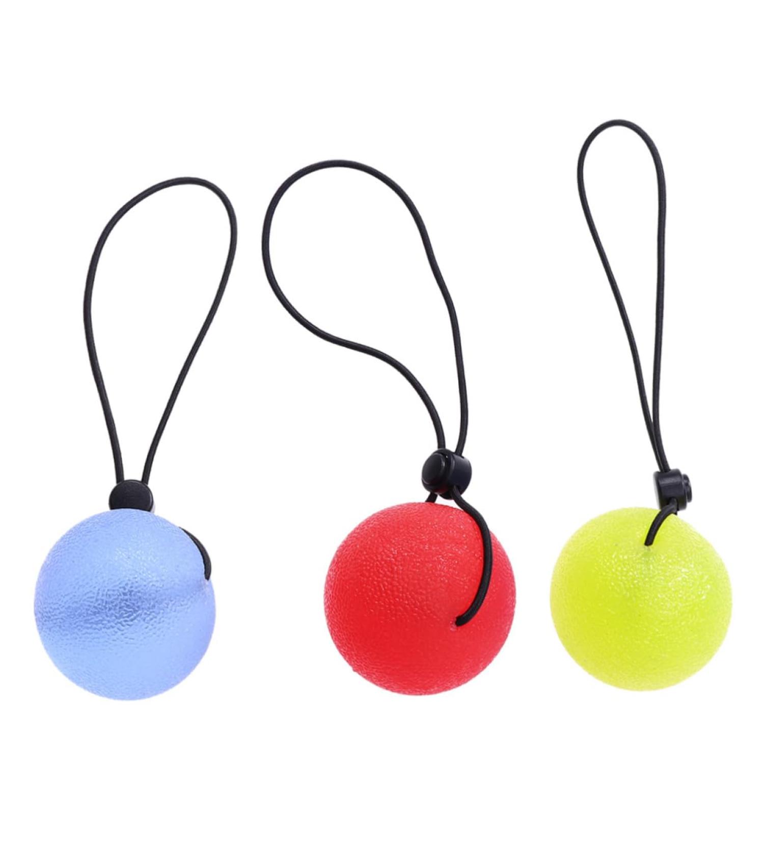 FRCOLOR 3 Pack Power Balls - Stress Relief & Finger Trainer Squeezeballs for Grip Strength & Fitness Exercises - Buy Online on GoSupps.com
