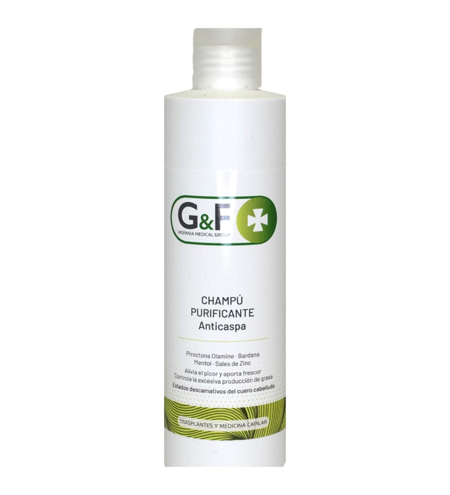 Anti-dandruff shampoo. Oily hair shampoo. Purifying anti-dandruff shampoo in 300ml bottle. Anti-dandruff shampoo that controls excessive sebum production. - Buy Online on GoSupps.com