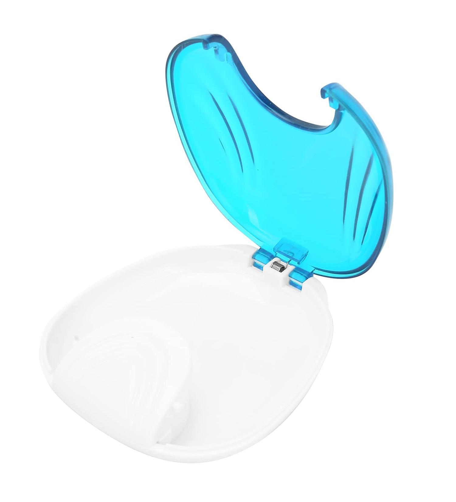 Light Blue Press Case & Prosthesis Box - Easy to Clean Travel Storage for Small Items - Buy Online on GoSupps.com