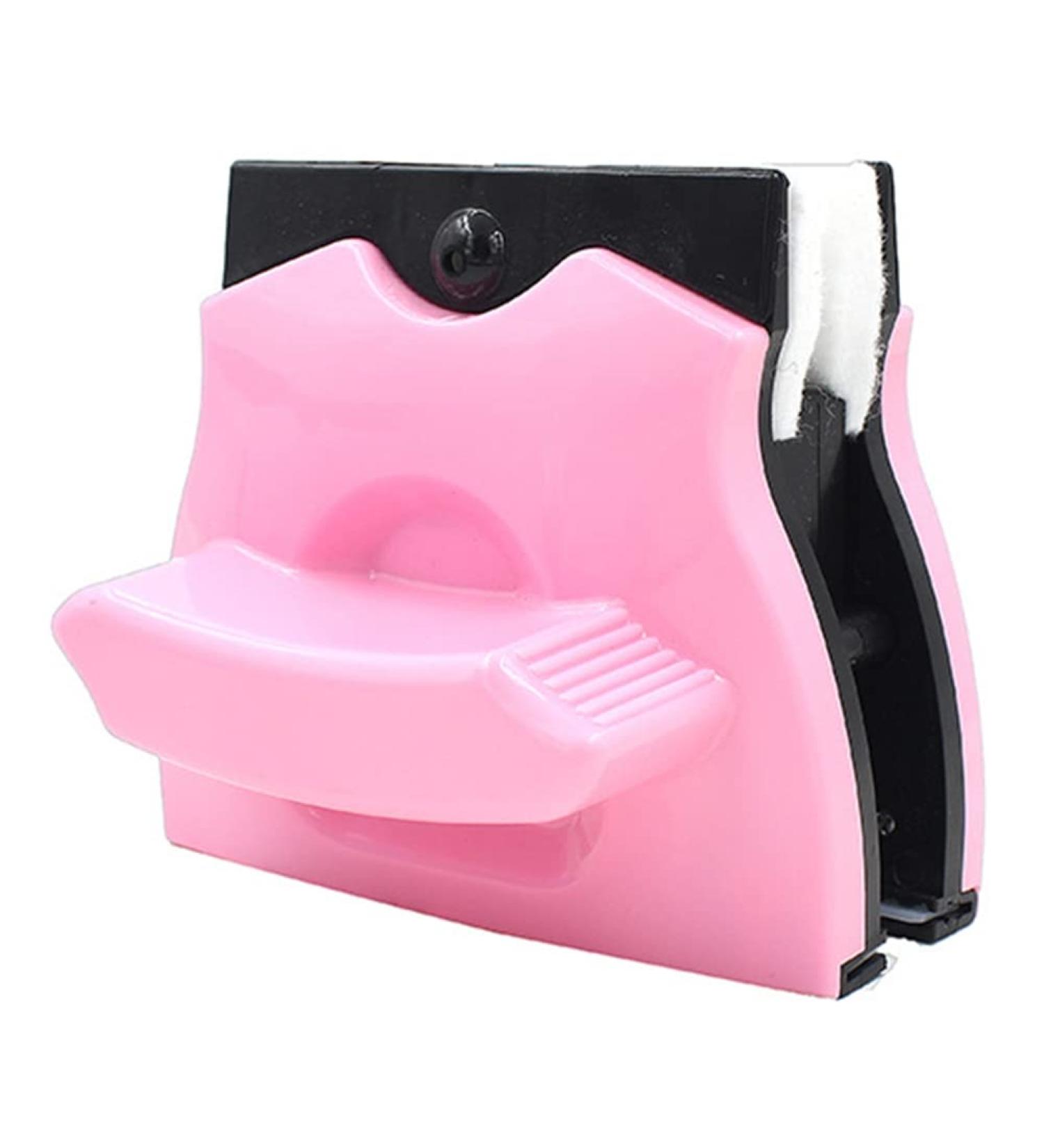 Kliplinc Windows Cleane Tool Magnetic Window Wiper Household Glass Brush Double-Sided Window Cleaning Brush Pink - Buy Online on GoSupps.com