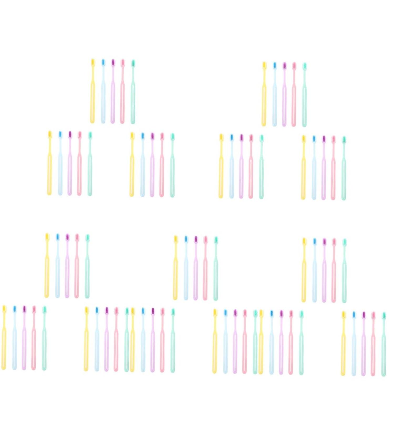 Shop Minkissy 75-Piece Travel Toothbrush Accessories - Foldable Plastic Manual Toothbrushes for Camping & Daily Use | Bulk Purchase Available - Buy Online on GoSupps.com