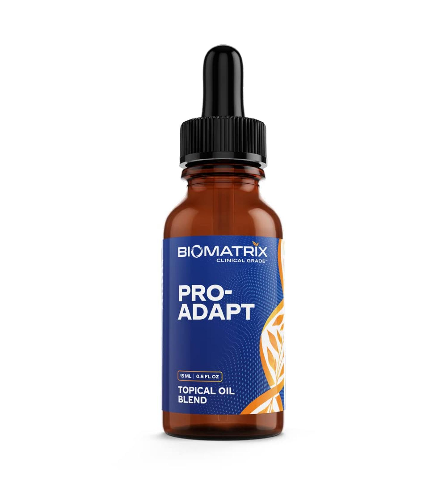 BioMatrix Pro-Adapt Progesterone in Oil (4mg per Drop, 500 Drops) - Micronized with Vitamin E | Superior to Progesterone Cream | 50% More Product - Buy Online on GoSupps.com