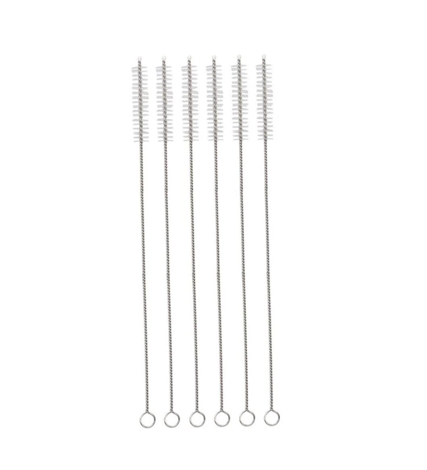 Stainless Steel Tube Brush 5PCS Stainless Steel Tube Brush Drinking Straws Cleaning Brush Multifunctional Anti-Static Brush - Buy Online on GoSupps.com