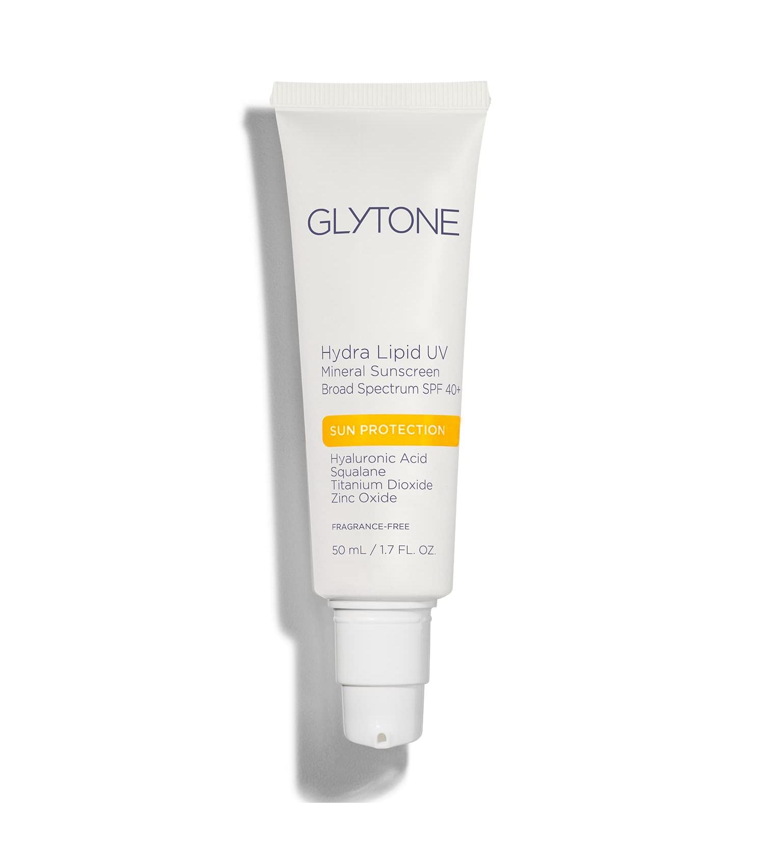 Glytone Hydra Lipid UV Mineral Sunscreen SPF 40+ with Hyaluronic Acid & Squalane - 1.7 fl. oz - Buy Online on GoSupps.com
