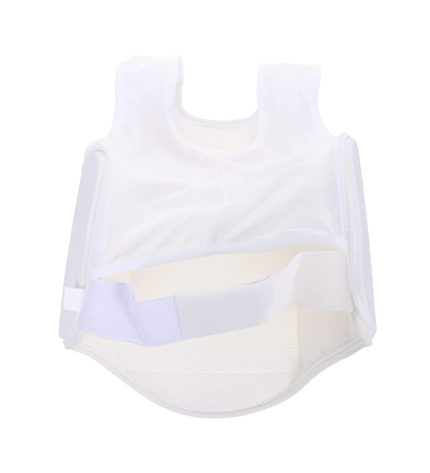 LIOOBO Unisex Taekwondo Karate Kids Chest Guard Vest - XS Child Body Breast Protector - Buy Online on GoSupps.com