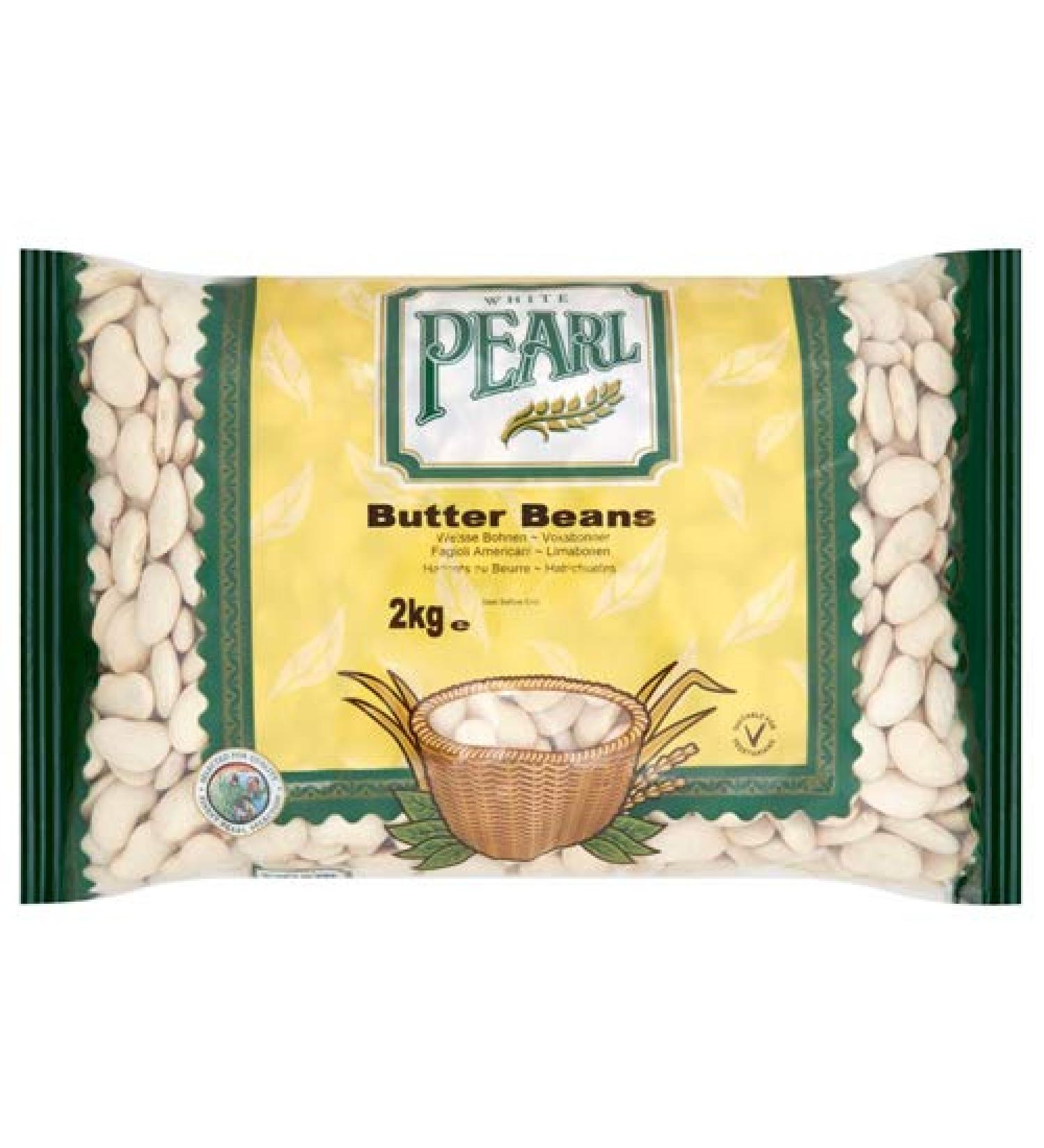 White Pearl Butter Beans 2 kg