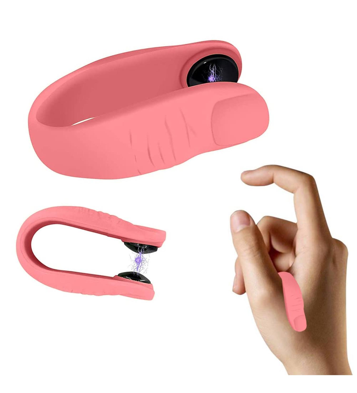 Acupressure Clip for Migraine & Tension Relief - Portable Hand Pressure Point Massage Tool (2 Pieces) - Buy Online on GoSupps.com