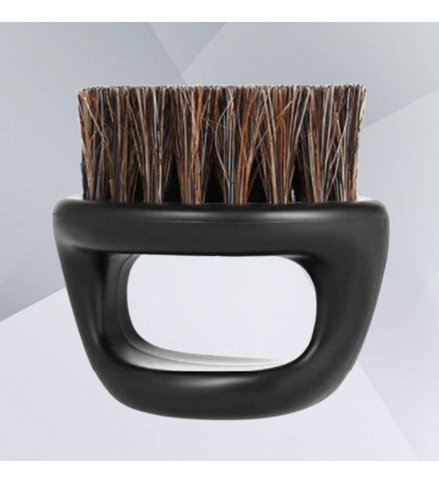 Men's Bristle Beard Brush & Mustache Comb - Premium Round Hair Bristles for Perfect Grooming - Buy Online on GoSupps.com