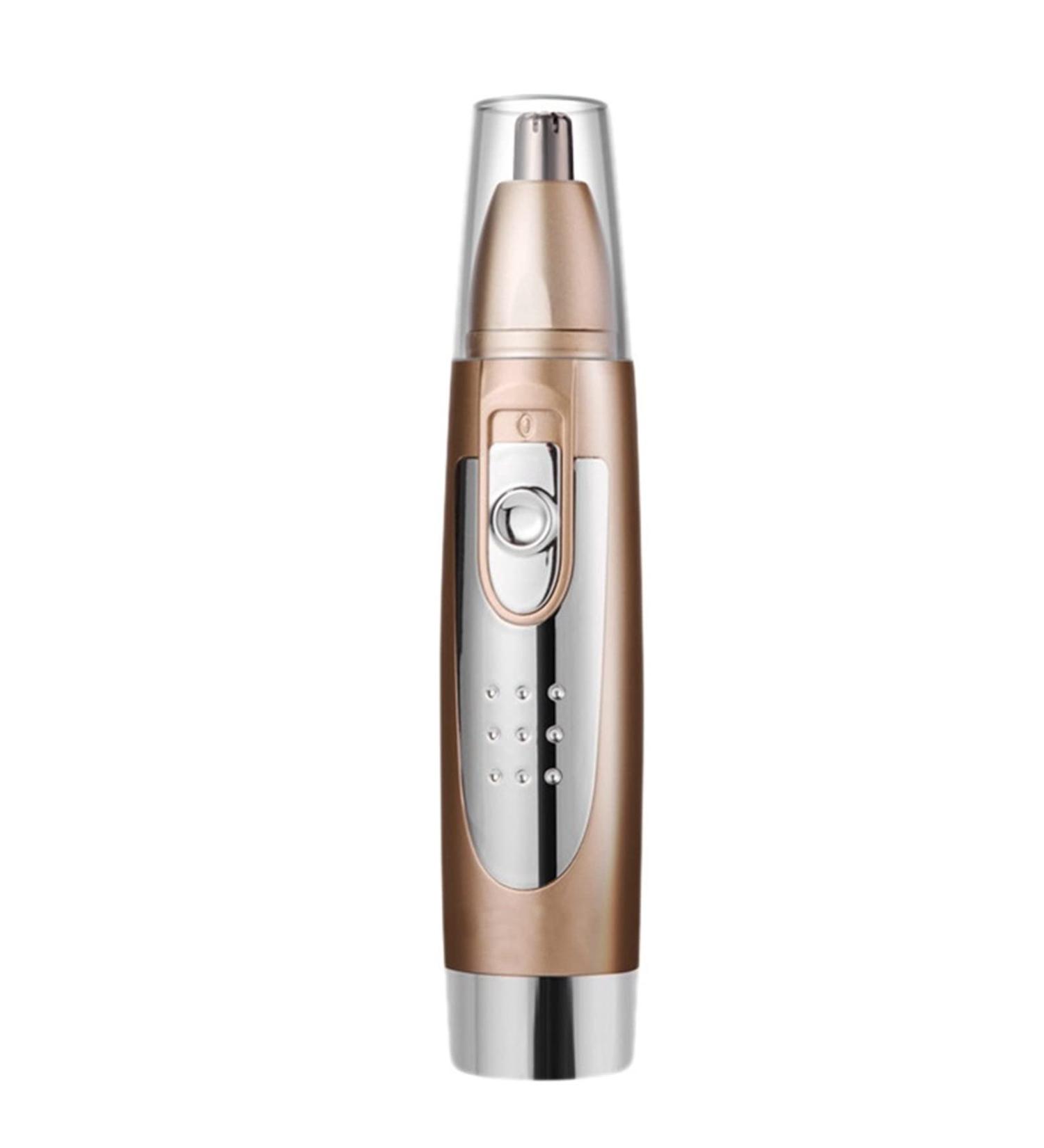 Men's Portable Electric Nose Hair Trimmer - Ear Nose & Neck Hair Removal - Buy Online on GoSupps.com