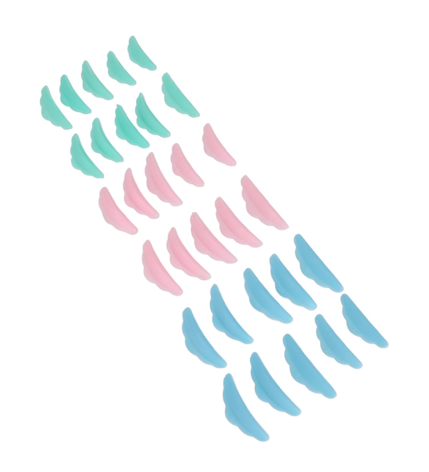 45 Pairs Silicone Eyelash Pads Set - Blue Eyelash Curler & Lash Enhancers - Sunflower Rods for Perfect Lashes - Buy Online on GoSupps.com