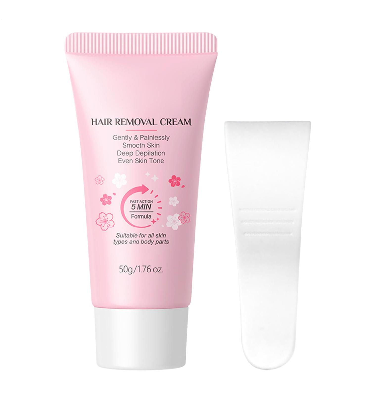 Body Hair Removal Cream - Gentle Hair Removal for Sensitive Skin - Moisturizing Cream 50g for Armpits Back Legs Face Upper Lip - Buy Online on GoSupps.com