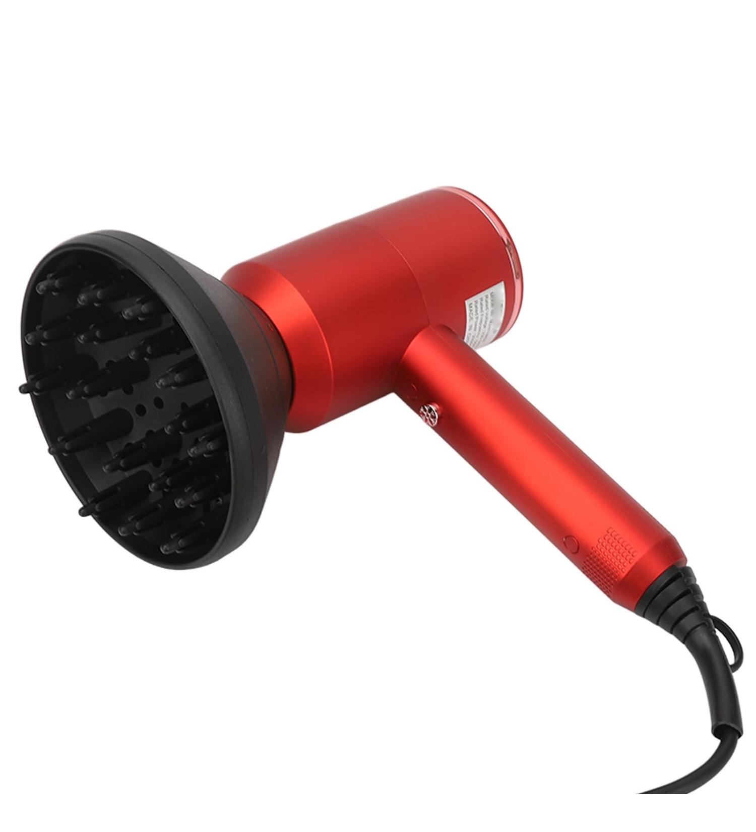 1800W Hair Dryer with Ion Tech Even Heating U Wire Overheat Protection Dual Nozzle for Fast Drying Removable Filter for Easy Maintenance (US Plug 110V) - Buy Online on GoSupps.com