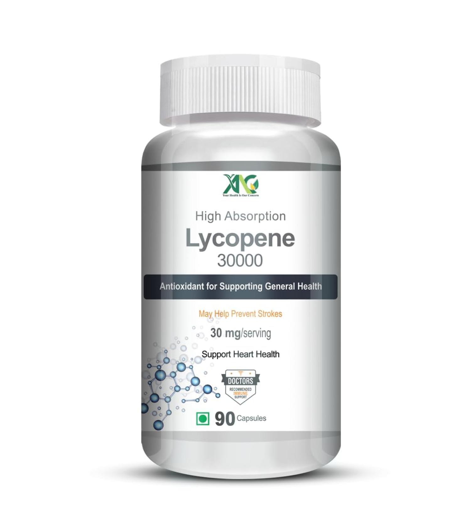 YANG Lycopene 30mg Support Heart health 90 Capsules - Buy Online on GoSupps.com