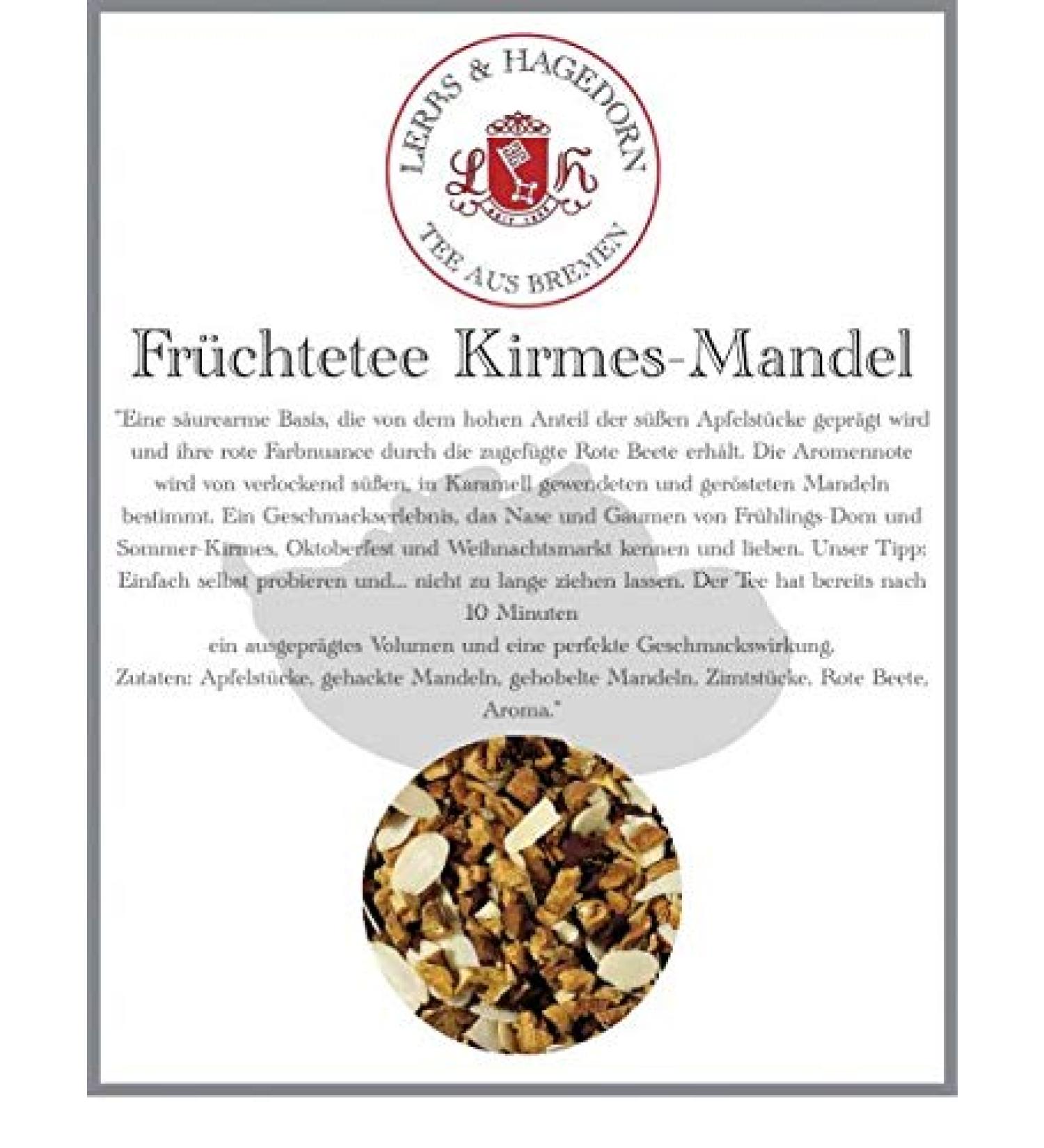  Lerbs & Hagedorn Fruit Tea - Almond - 1 kg - Buy Online on GoSupps.com