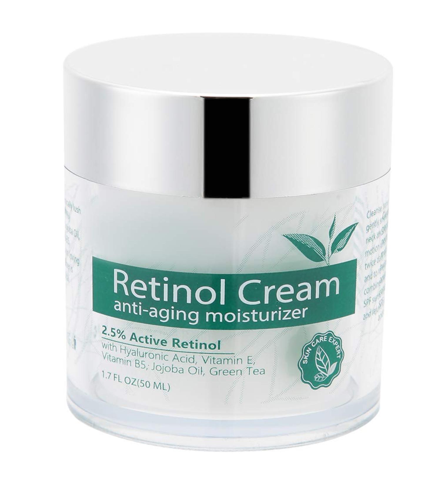 50ml Retinol Cream Hydrating Skin Care Face Cream Moisturizer for Men and Women Anti Wrinkle Moisturizer Retinol Cream Vitamins A Anti Aging Cream - Buy Online on GoSupps.com