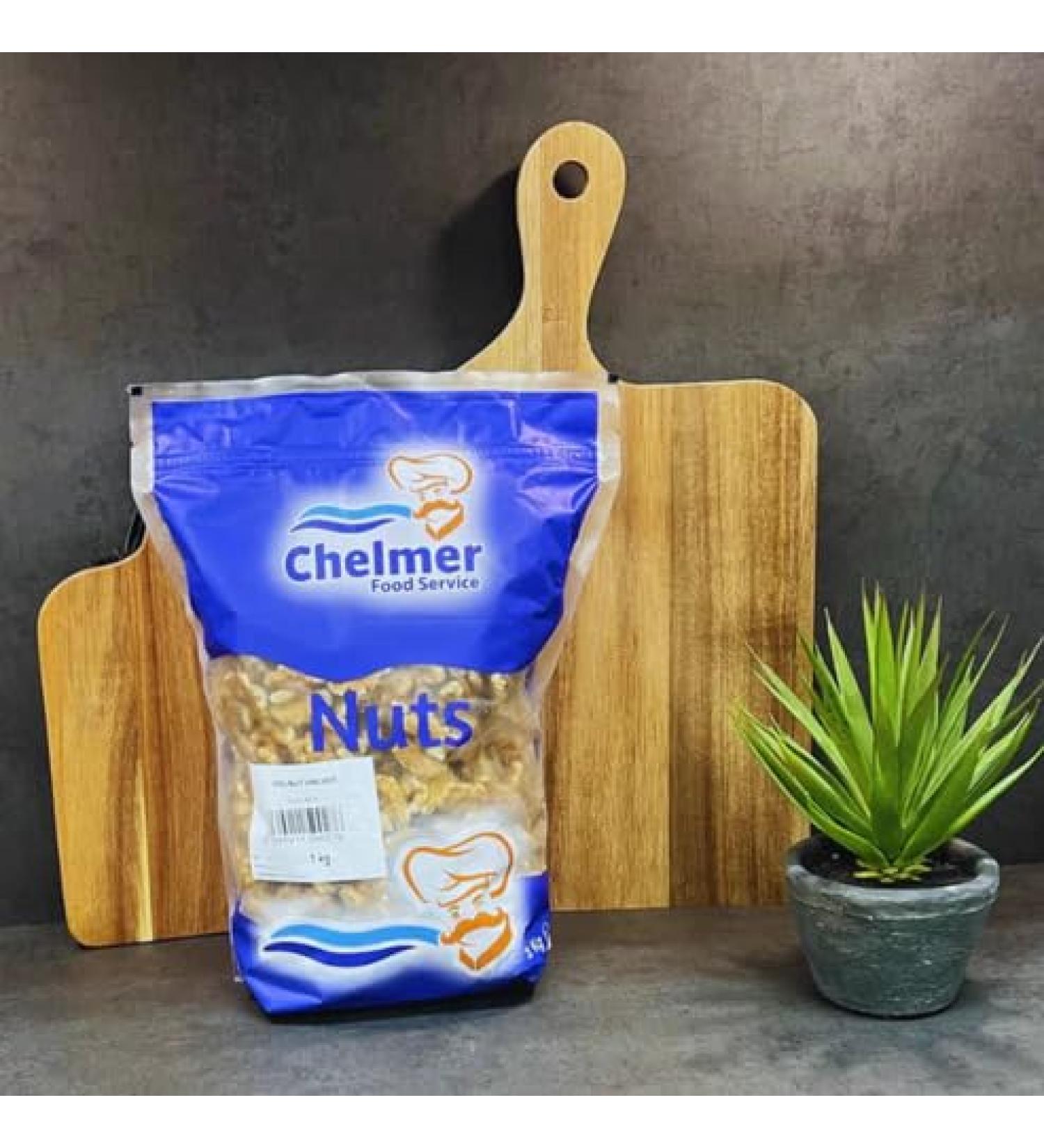 Chelmerfoods Walnuts - Halves 1kg | source of protein fiber healthy fats and vitamins and minerals. | Premium Product - Buy Online on GoSupps.com