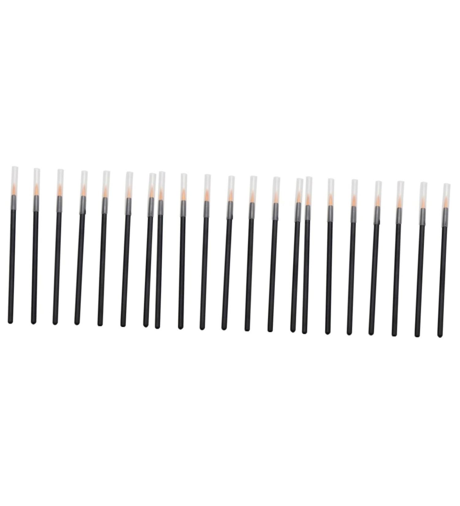Balacoo 150 pcs Tool Wands Eyeliner Women Disposable Applicator Black Slim Makeup Eye Brush Liner for 10x0.3cmx3pcs Blackx3pcs - Buy Online on GoSupps.com