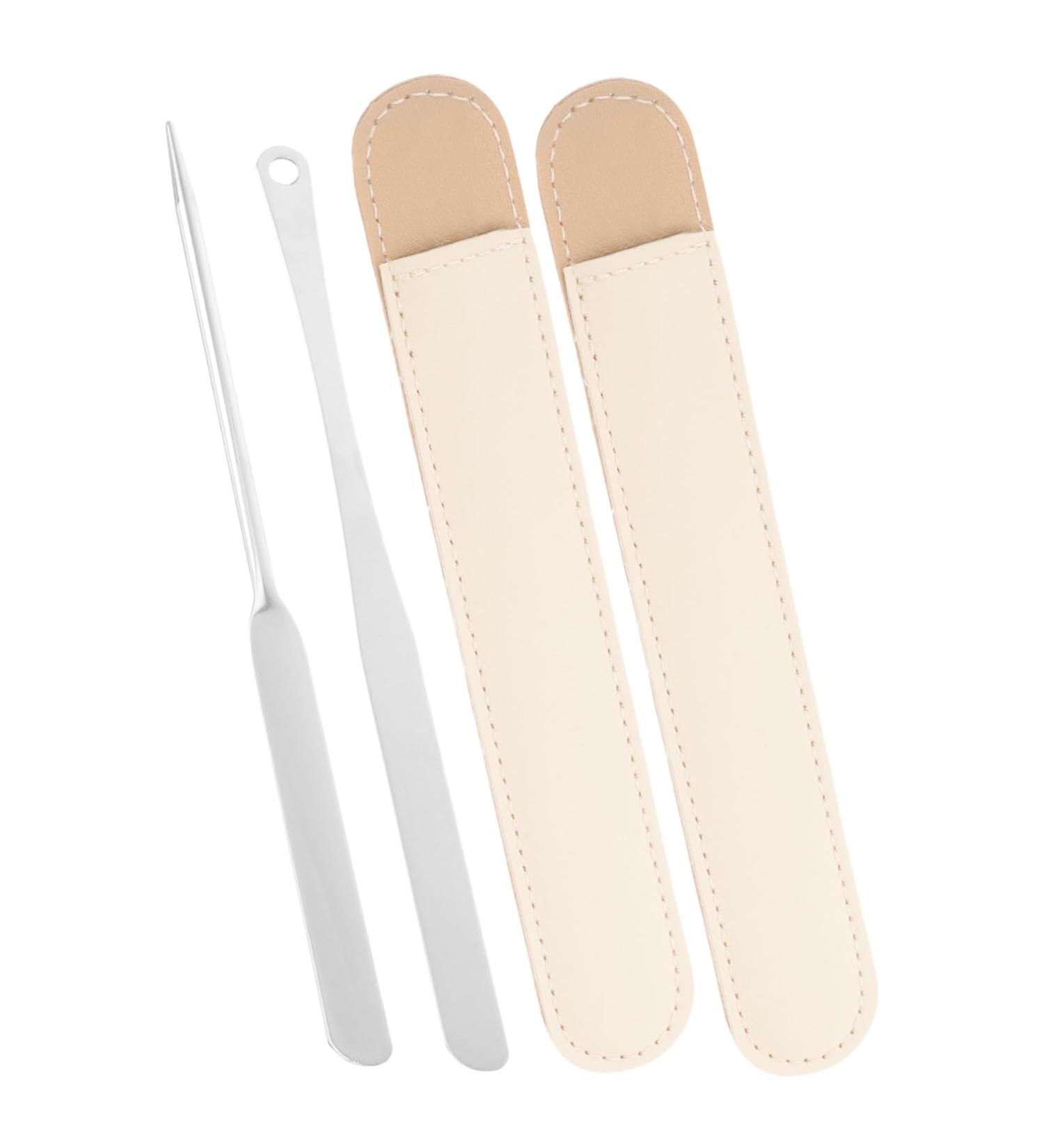 FRCOLOR Foundation Mixing Stick Makeup Spatula Korean Cosmetic Spatula For Blending Cream 17x25cm as shown - Buy Online on GoSupps.com