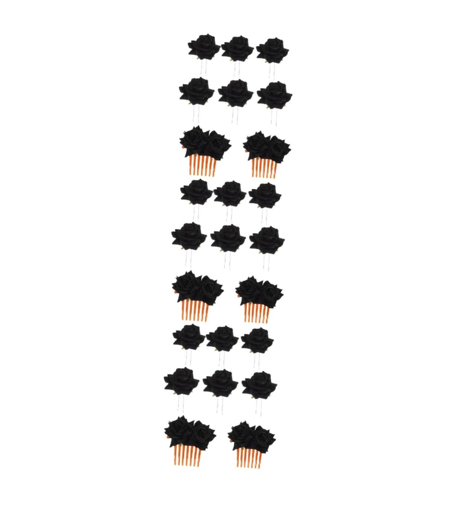 FOMIYES 3 Sets Rose Hair Clip Flower Hair Clips for Women Rose Flower Hair Pin Rose Clips for Hair Wedding Hair Comb Bridal Accesorios Para Mujer Wedding Headdress Abs Fabric - Buy Online on GoSupps.com