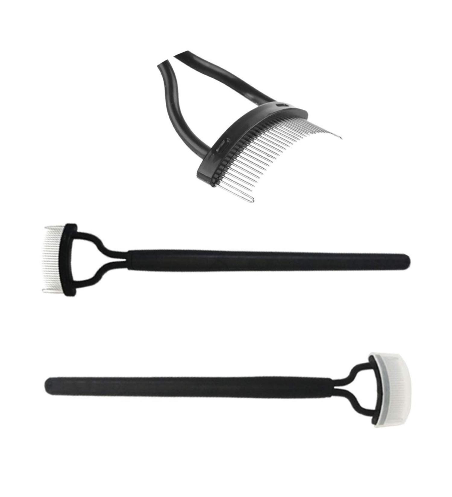 Mezerdoo 1Pcs Stainless Steel Eyelash Comb Curler Lash Separator Lift Curl Metal Brush Beauty Essential Useful Tools for Women Eyes Makeup - Buy Online on GoSupps.com